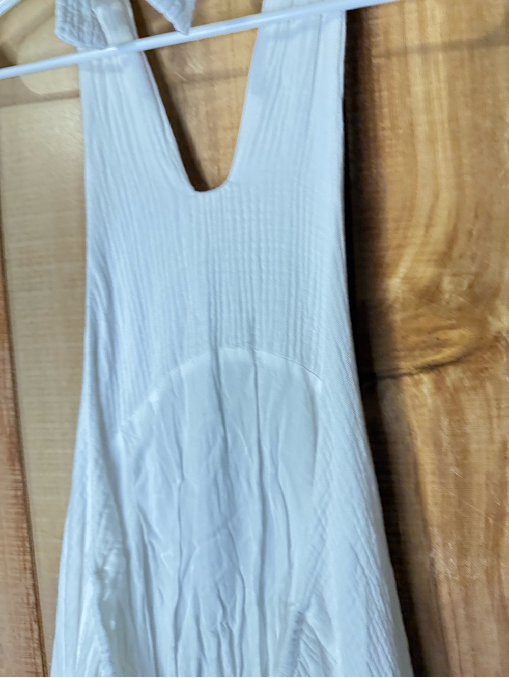 Billy J Halter Neck Maxi Dress - White - Picture 7 of 10